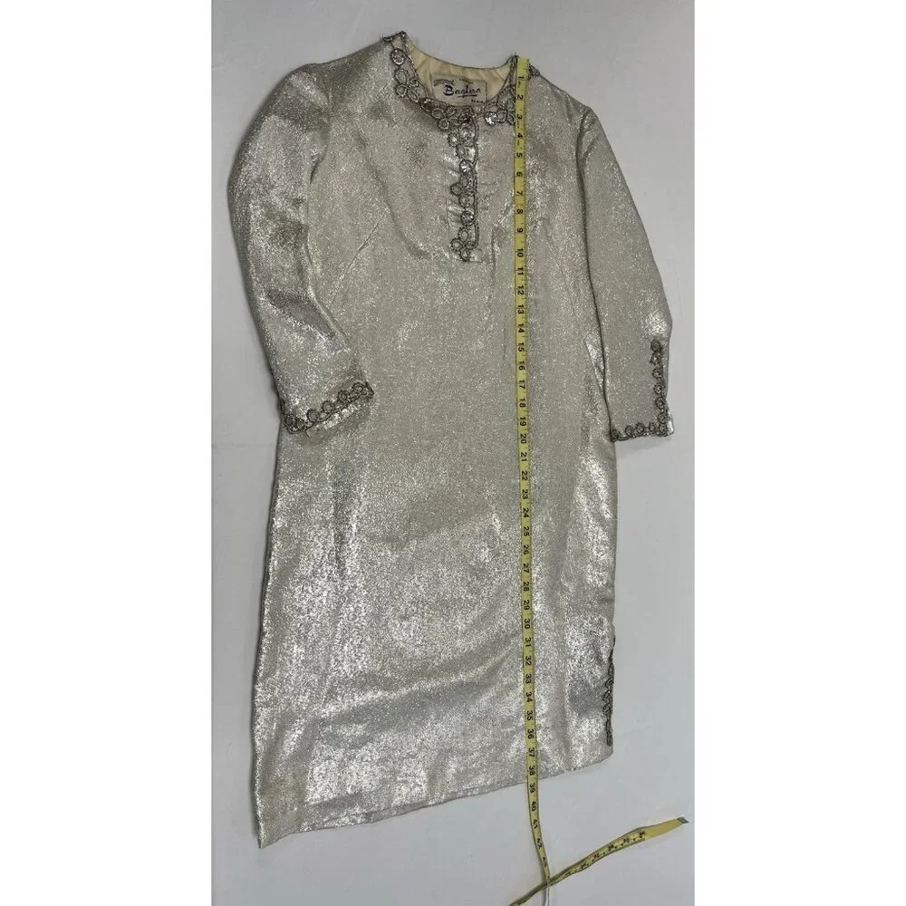 Rare/Stunning/Vintage Silver Baghera Dress See Pics For Measurements 🤍 - Picture 12 of 13